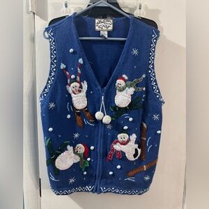Vintage Heirloom Collectibles XL Christmas Sweater Vest